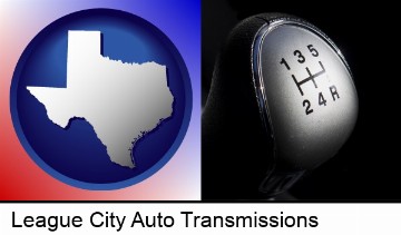 a 5-speed transmission shift knob in League City, TX