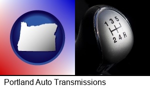 Portland, Oregon - a 5-speed transmission shift knob