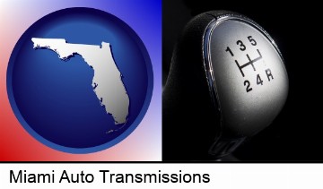 a 5-speed transmission shift knob in Miami, FL